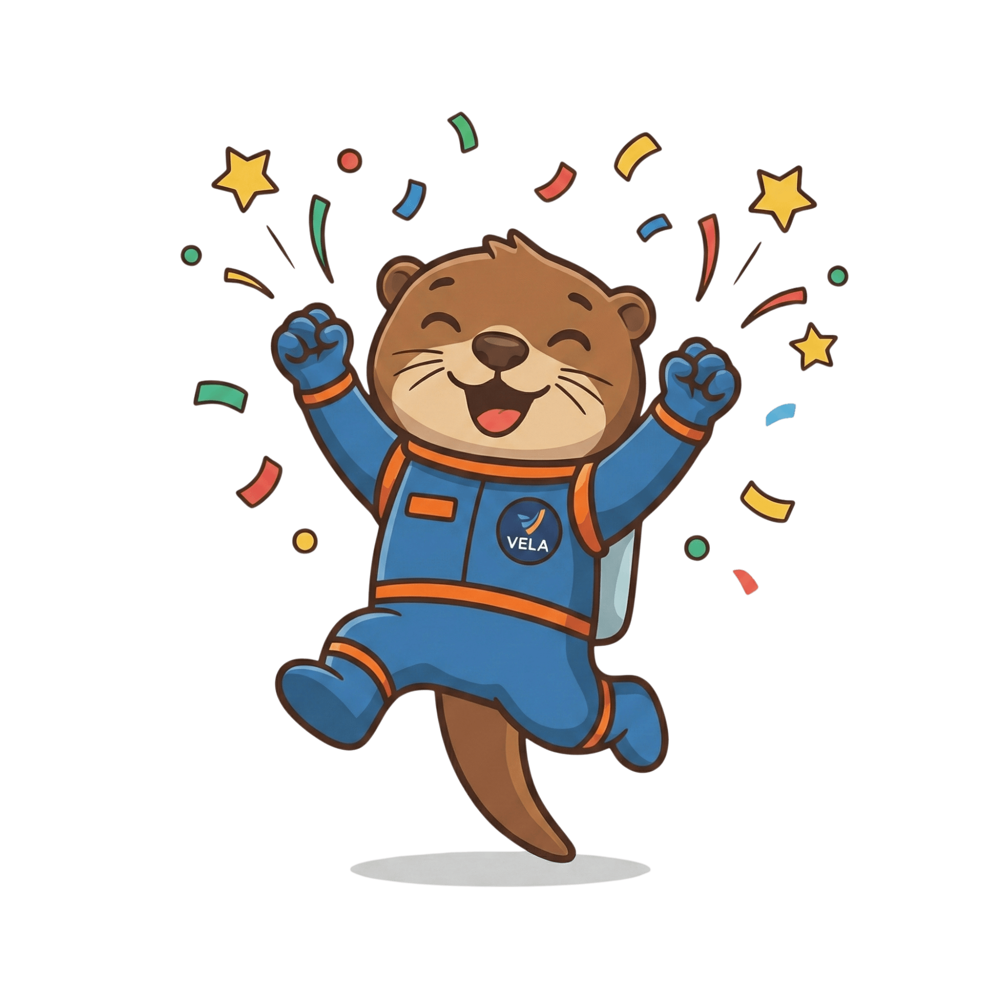 Captain Vela is happy